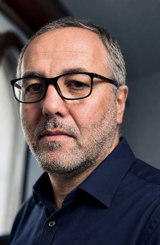 portrait de Livio de Luca, directeur de recherche au CNRS, coordinateur du groupe de travail "données numériques" du chantier scientifique pour Notre-Dame de Paris. crédit photo : credit: Cyril Frésillon, CNRS Images.