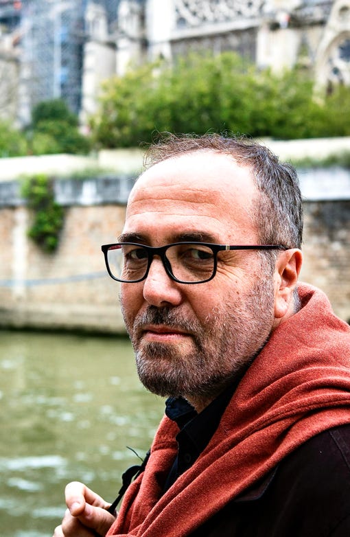 portrait de Livio de Luca, directeur de recherche au CNRS, coordinateur du groupe de travail "données numériques" du chantier scientifique pour Notre-Dame de Paris. crédit photo : credit: Cyril Frésillon, CNRS Images.