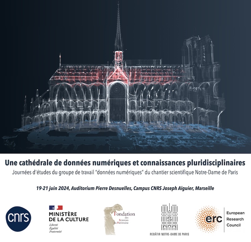 Journée d’études « Une cathédrale de données numériques et connaissances pluridisciplinaires »