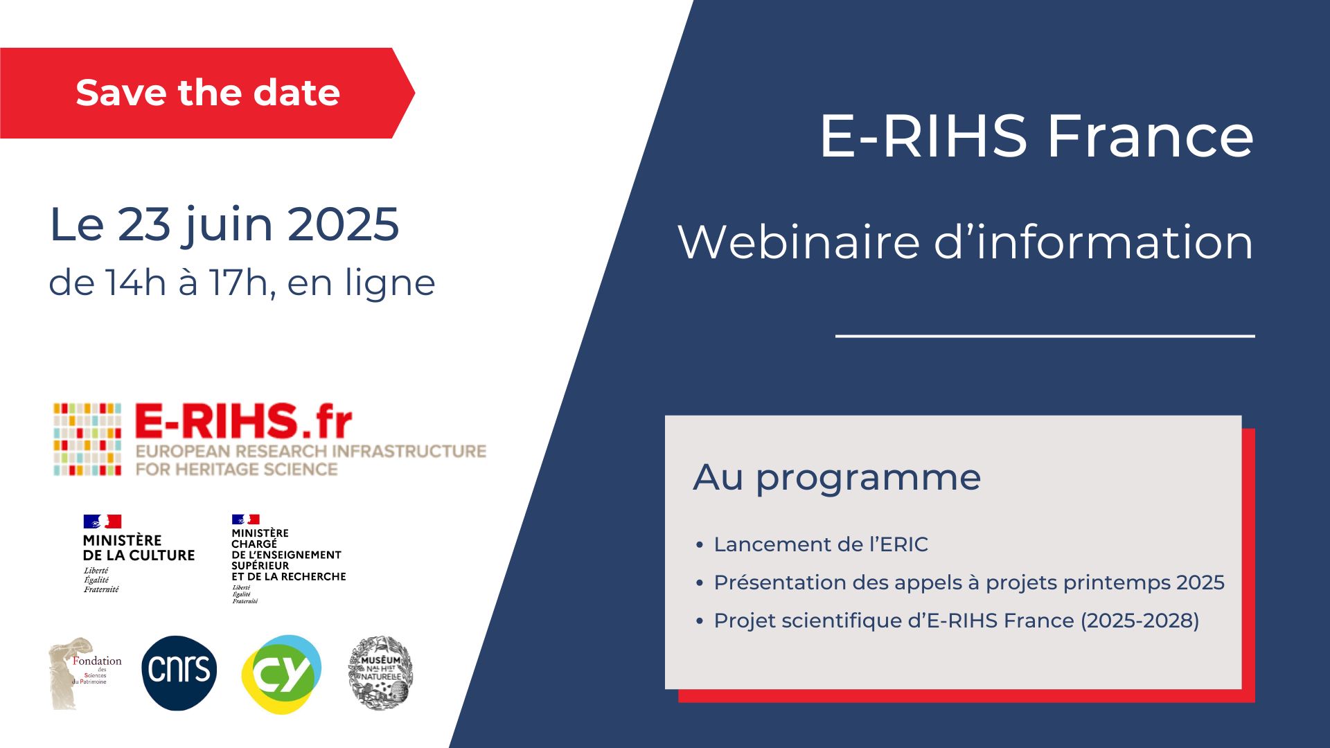FSP_E-RIHS France : Webinaire d’information / 23 juin 2025