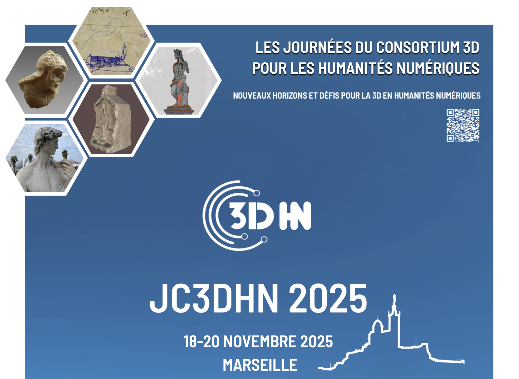 Les Journées du Consortium 3D (JC3DHN2025) du 18 au 20 novembre à Marseille
