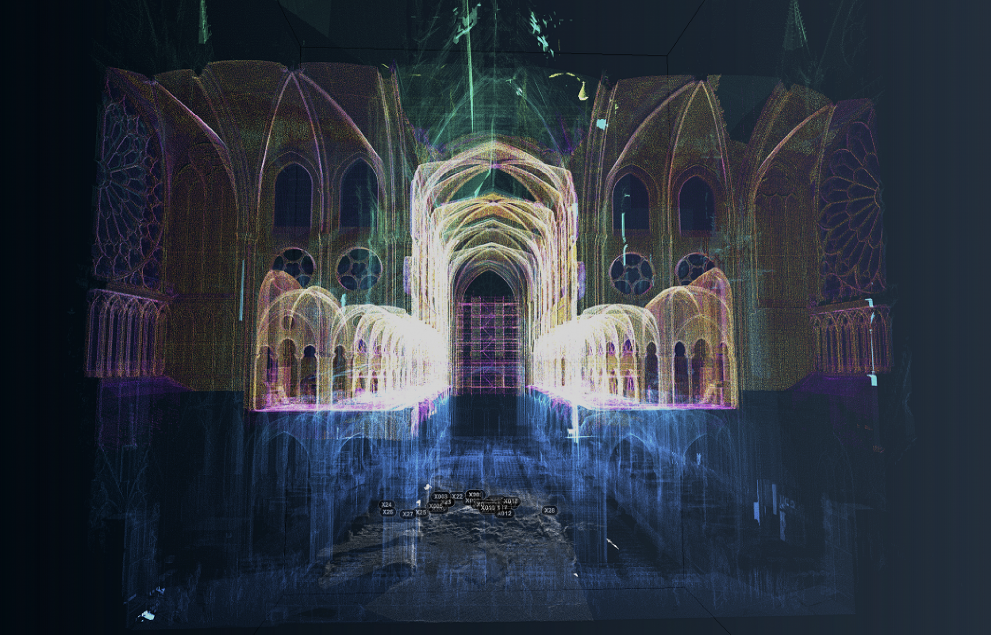 Notre-Dame de Paris : visualisation 3d